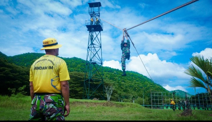 Satdik Secaba Rindam Iskandar Muda Latihan Mountaineering