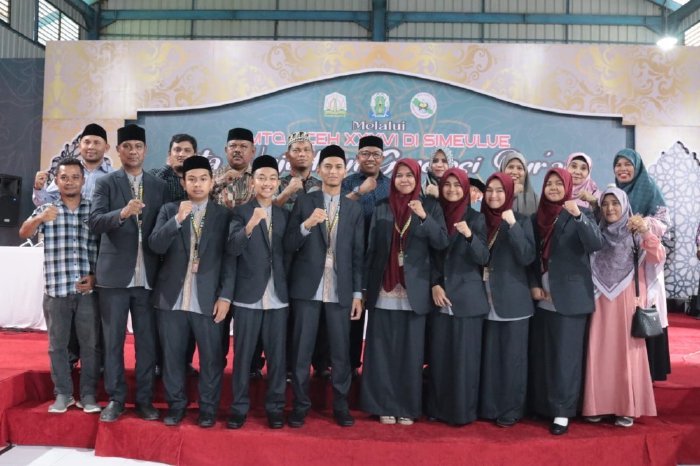 Kafilah Aceh Besar Sabet Gelar Pertama, Raih Juara Cabang Fahmil Quran MTQ ke 36